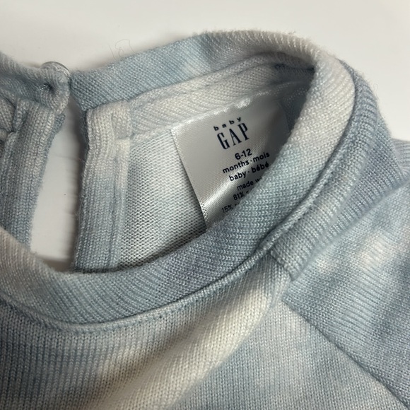 Kids Blue Tie-Dye Top - Picture 3 of 4